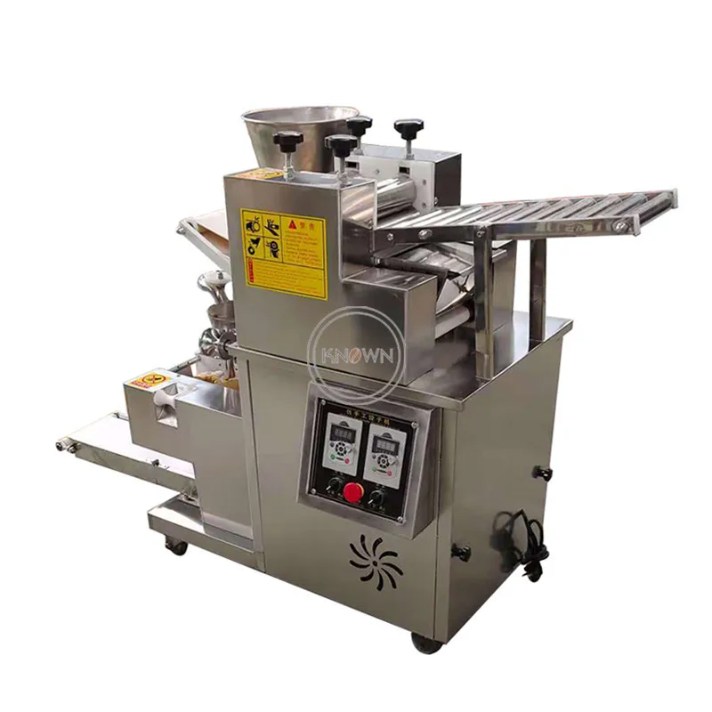 Automatische Knödelherstellungsformmaschine Gyoza Momo Samosa Empanada Falzmaschine Wonton Wrapper Skin Maker