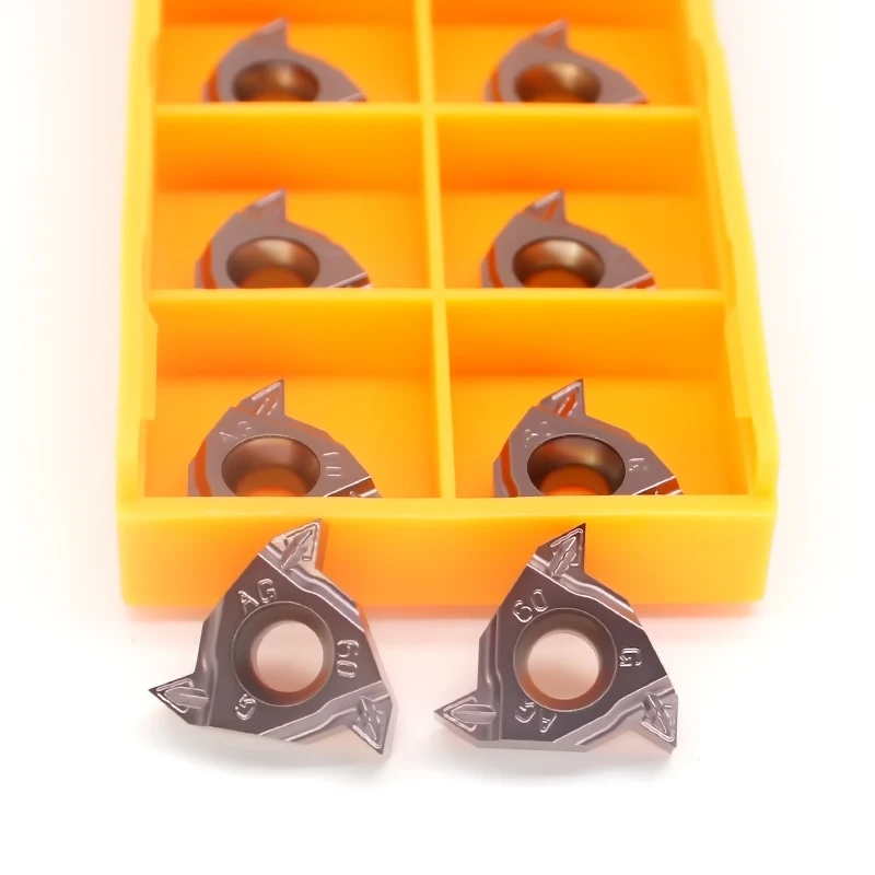 Threading Turning Inserts RT1601G-AG60 1210 Threaded Carbide Cutter Plates For Tool Holder SER1212H16 SER1616H16 SER2020K16