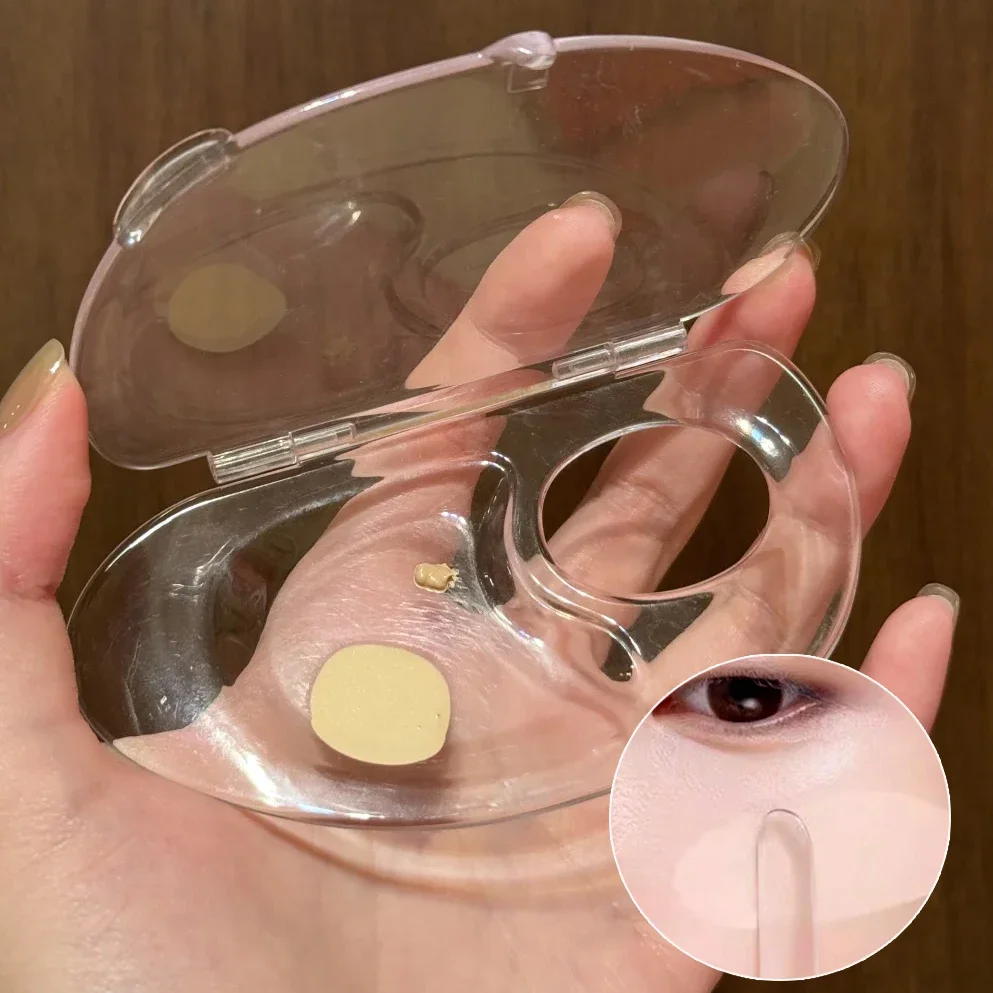 ชุดอุปกรณ์ผสมครีม ไม้พาย แท่งผสม ถาดเก็บอุปกรณ์เครื่องสำอาง พาเลทรองพื้นแบบพับได้ อุปกรณ์แต่งหน้าอะคริลิค