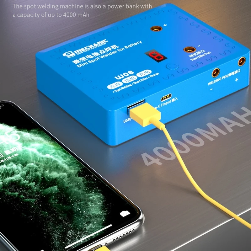 MECHANIKER B-Fix Batterie Schweißen Leuchte Batterie Spot Schweißer Für iPhone X/XS/XAMAX/XR/11/11PROMAX/12/12MINI/12PRO/12PROMAX/13 pro