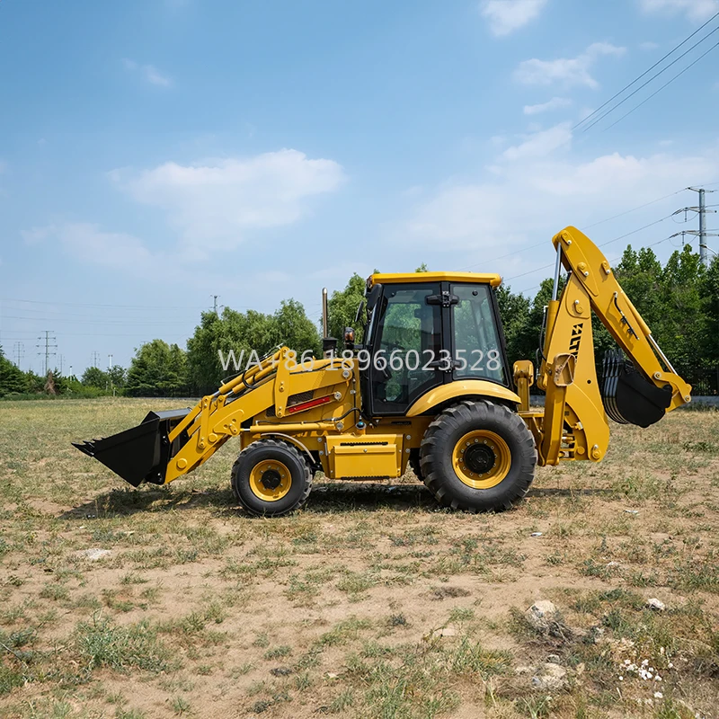 

LTMG China Famous Factory 4WD Wheel Loader Backhoe Wholesale 388 Mini Backhoe Loader for Sale