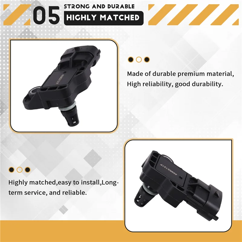 

Датчик абсолютного давления впускного коллектора Jeep Grand Cherokee для Ram 1500 68211211AA 45962121F