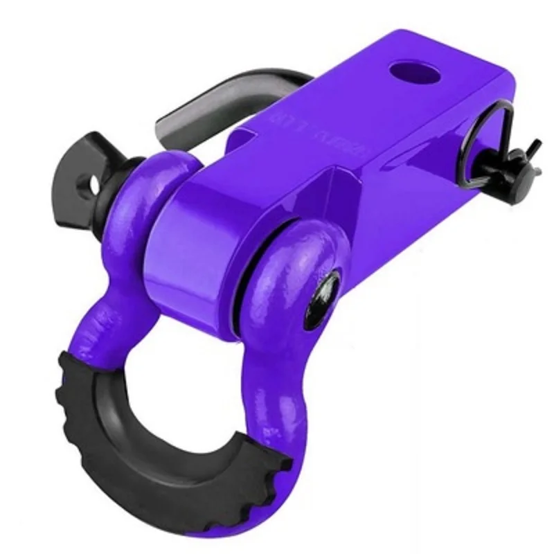 19T 42000lb long Solid Trailer arm hook, hooligan fast off-road vehicle after reloading the bar, motor boat traction connector