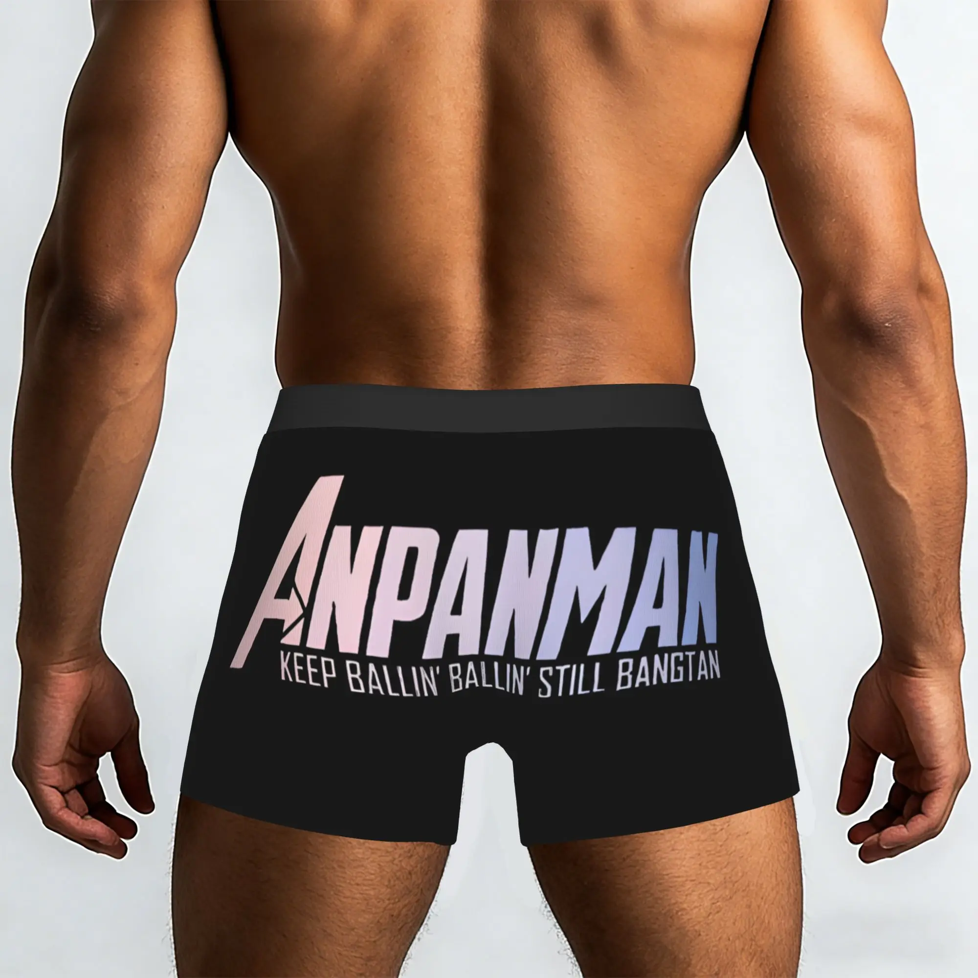 Anime Superhero anyway japan Bandai Anpanman Underpants Homme Panties Men's Underwear Ventilate Shorts Boxer Briefs