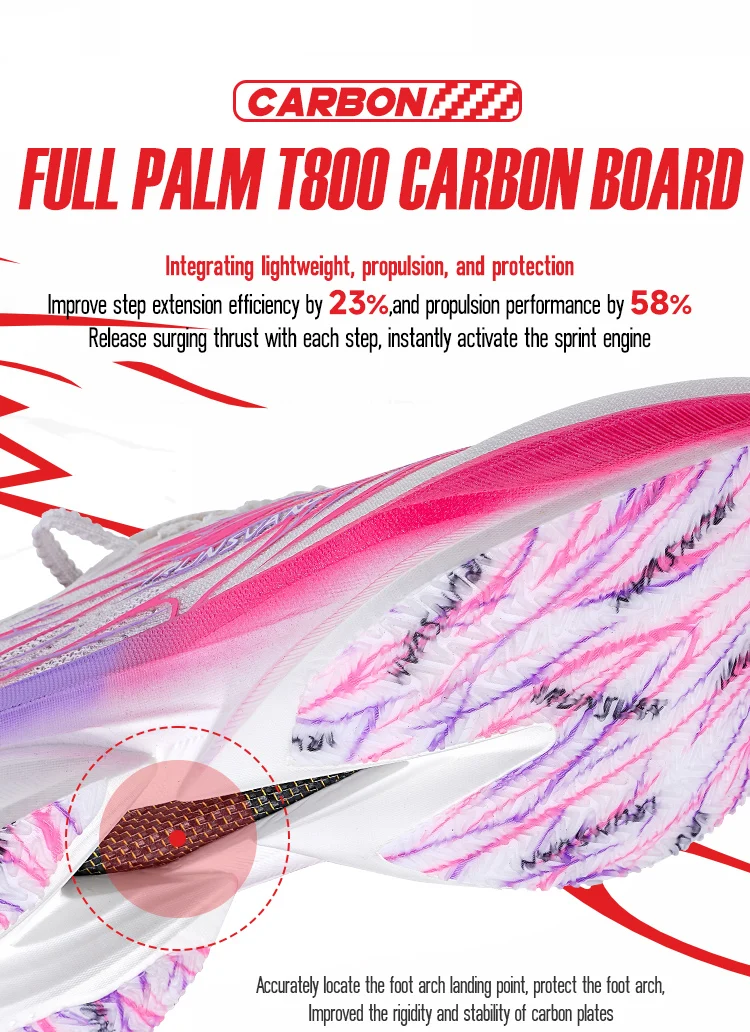 Vollflächen-Carbonplatte Laufschuhe Unisex 2025 - IRUNSVAN Läufer Geschwindigkeitstrainings-PE-Testschuhe 136 – Detail 10