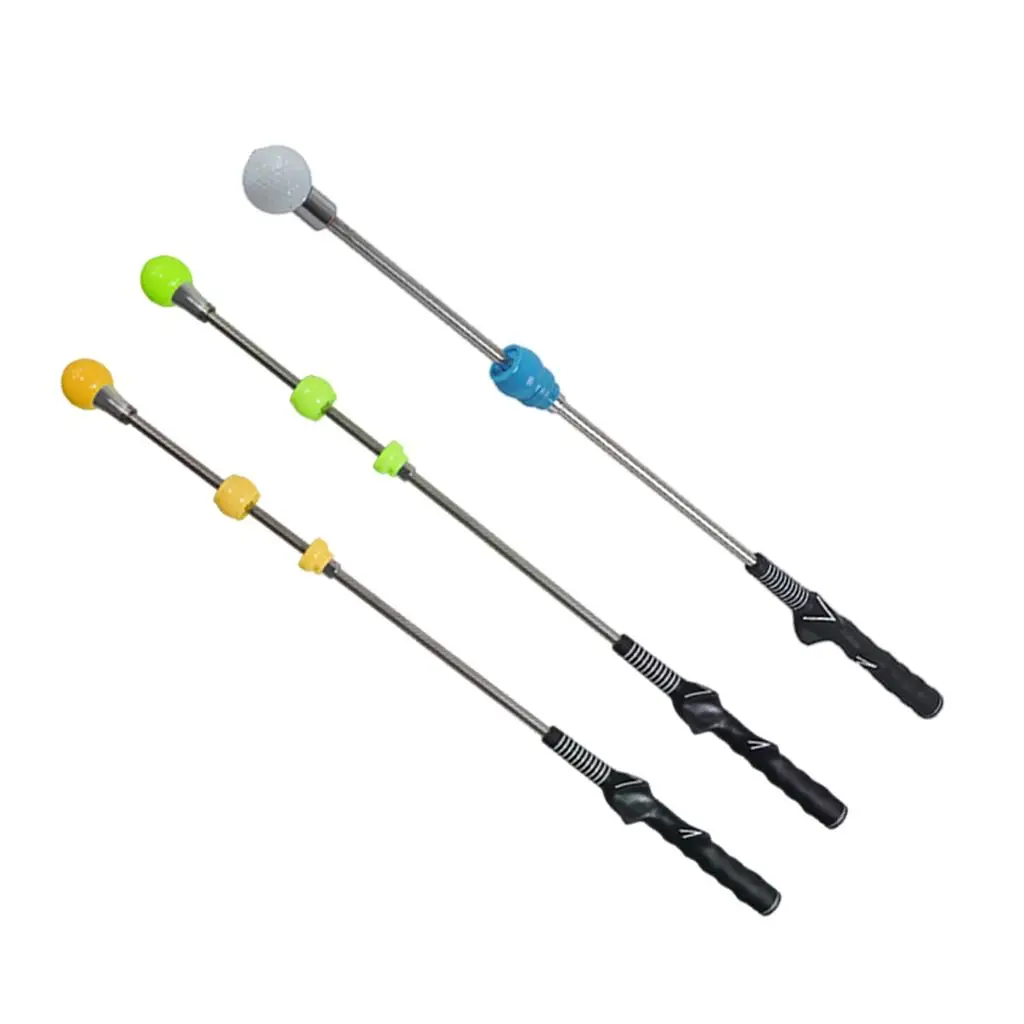 Golf Swing Trainer Aid Adjustable Portable Golf Training Aid Improves Tempo