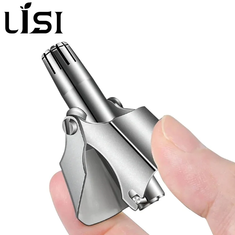 Nose Hair Trimmer for Men Stainless Steel Manual Shaver Suitable for Nose Hair Razor Washable Portable Ear Hair Trimmer