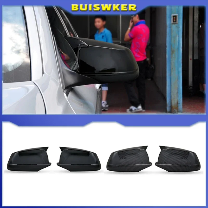 

Side Mirror Cover Rearview Wing Mirror Cap Fit For Bmw 5 Series F10 F11 F18 Pre-LCI 2010-2013 Car Accessories Original Black