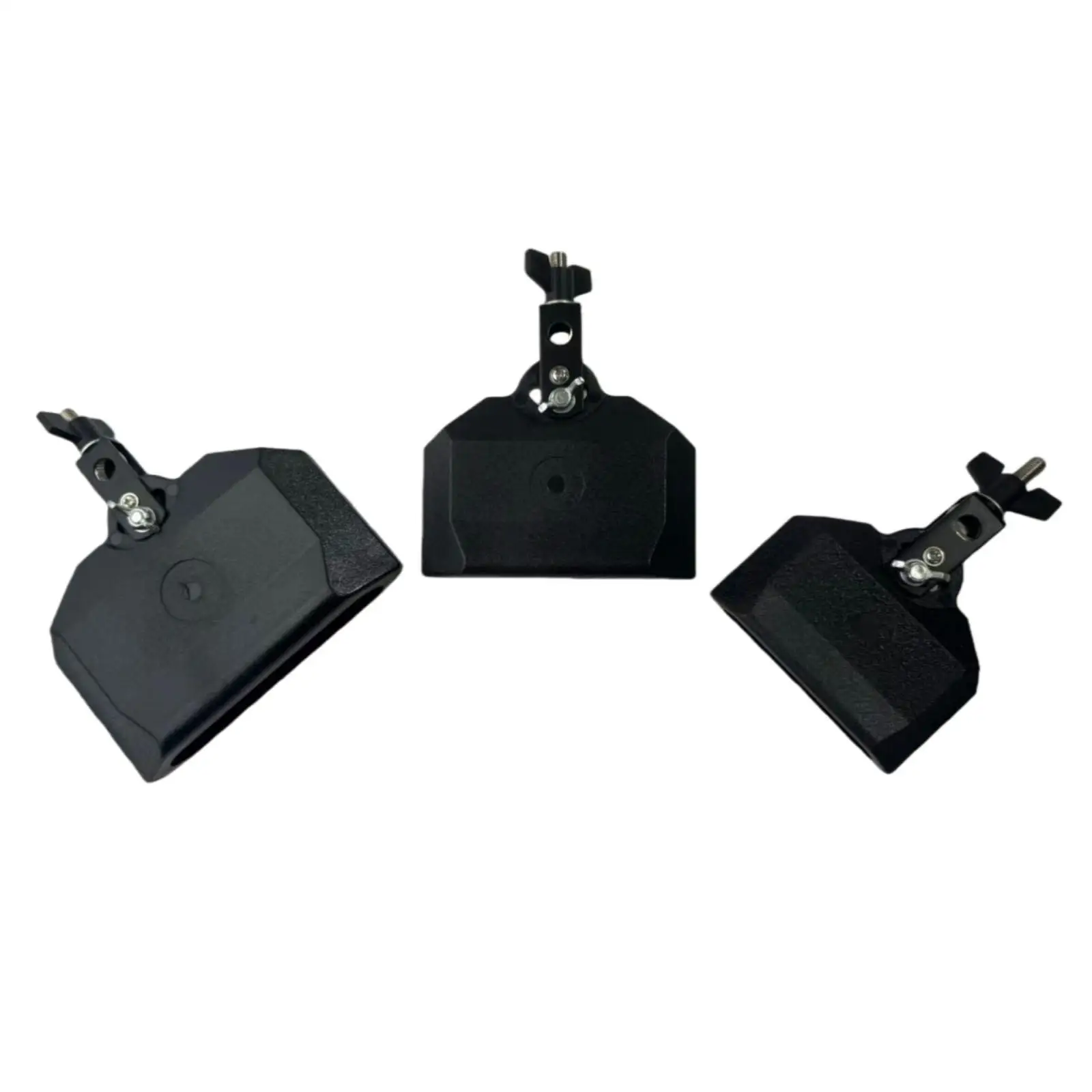 

Металлический звонок-колокольчик для ударных инструментов с креплением и держателем для джем-блоков, для музыкальных групп и фестивалей