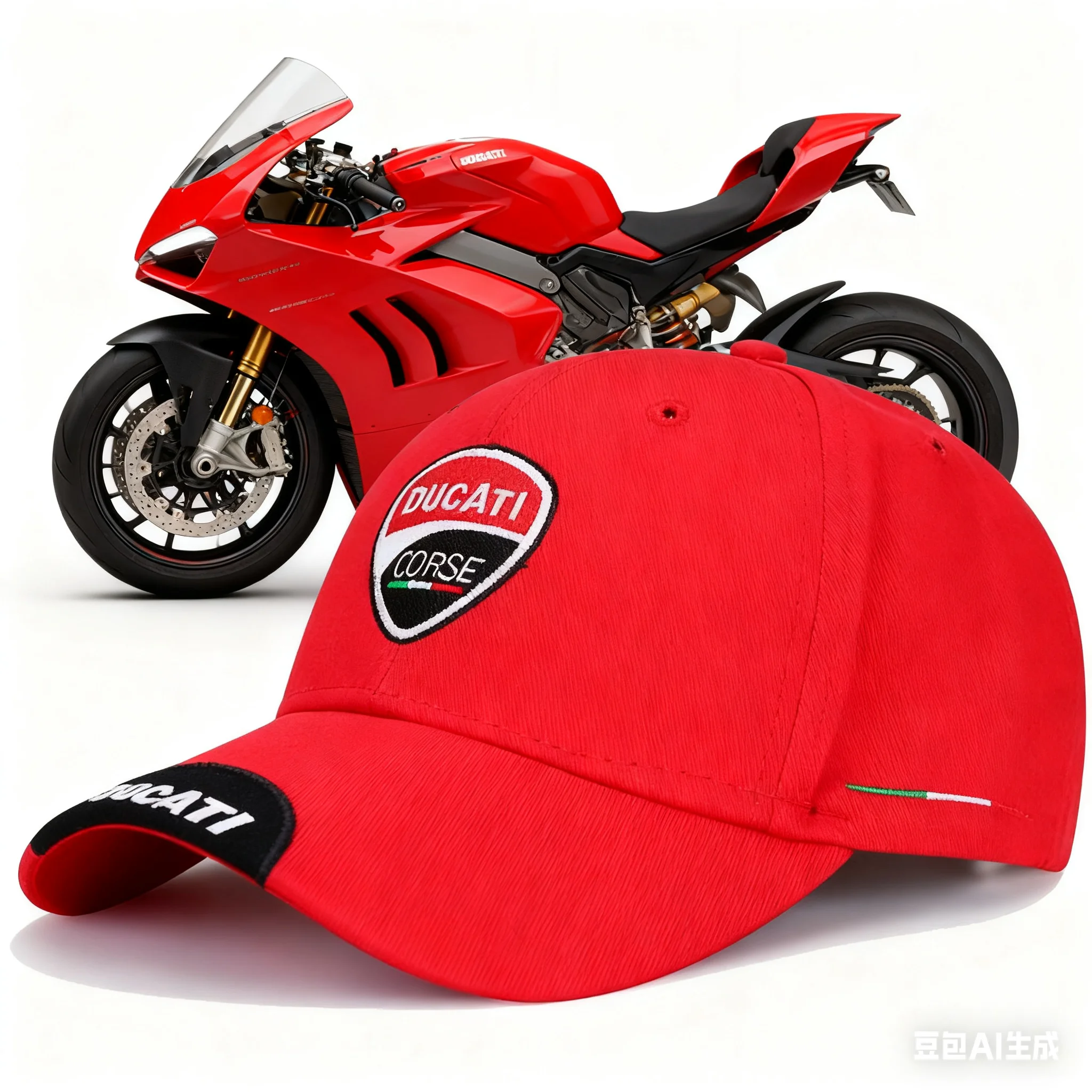 

Motorcycle Baseball Cap Visor Sun Hat Unisex Adjustable Sunscreen Hat For Ducati MONSTER 1198S 999S 999R 749S 749R MTS1100S