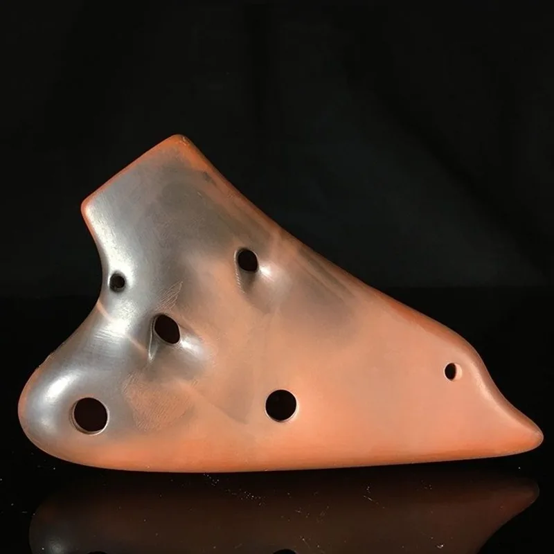 Purple Clay Ocarina SG Tone Professional Ocarinas 17 Hole Portable Classic Chinese Flute Instrument for Music Lover Beginner