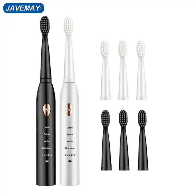 Electric Toothbrush Men and Women Couple Houseehold Whitening IPX7 Waterproof Sonic Toothbrush Ultrasonic Automatic Tooth Brush