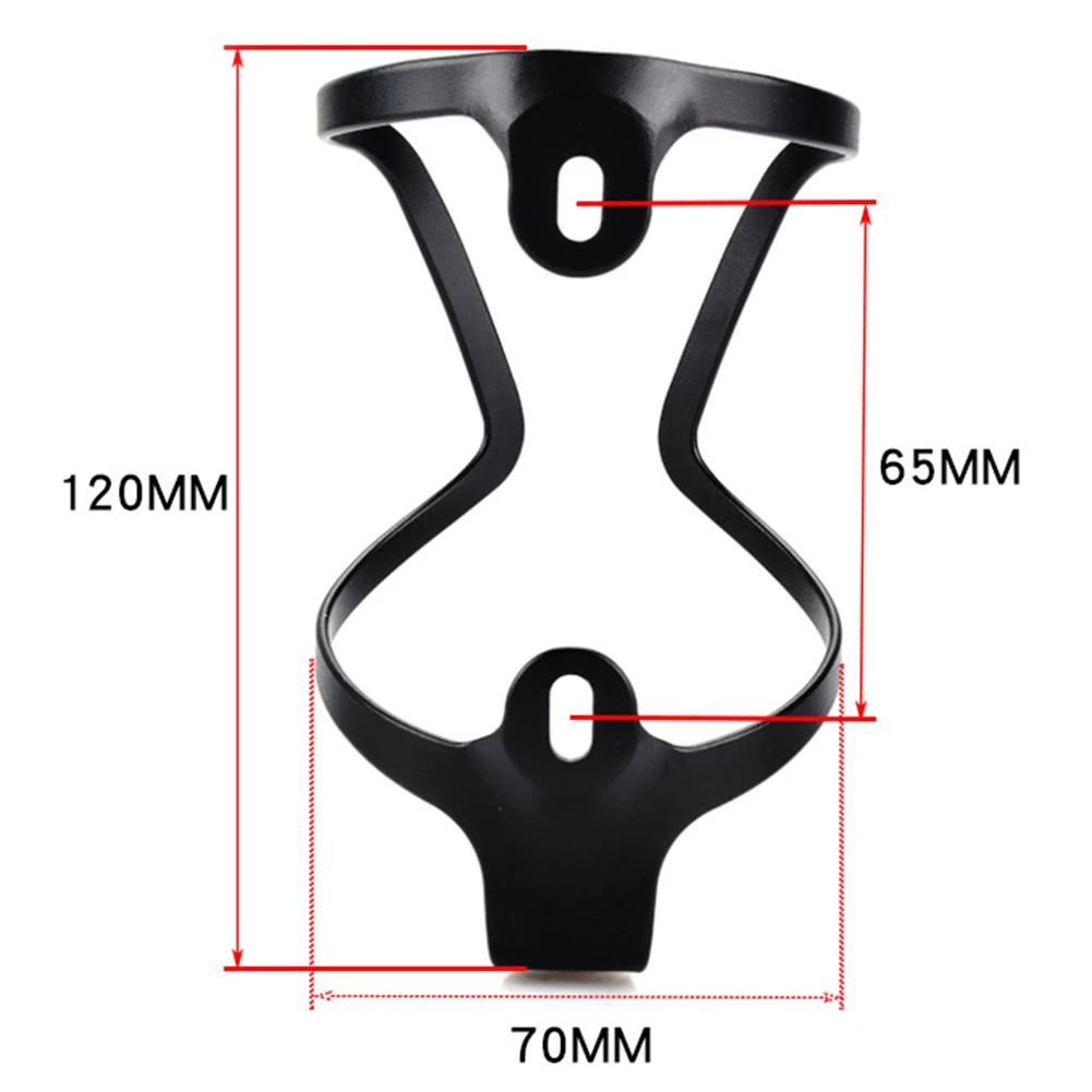 Mountain Bike Aluminum Alloy Water Bottle Cage Beverage Bottle Holder Lack Blue Red Gold Bicycle Tools For Mountain Bikes