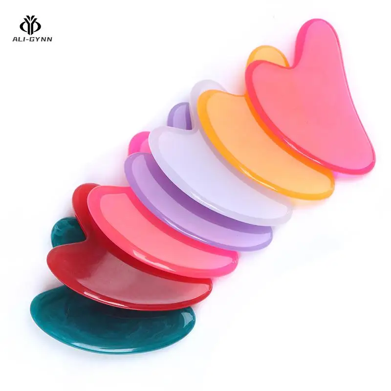 Beautiful Massage Beeswax Guasha Scraping Massage Scraper Face Massager Acupuncture Gua Sha Eye Face Board SPA Massage Tools