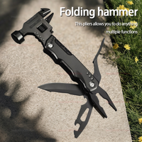 Multi functional wrench Hammer combination universal folding pliers tool Wrench universal folding pliers Hand Tools