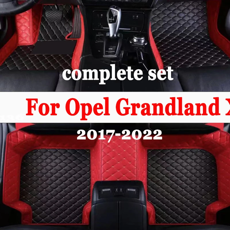 

Напольный коврик для Opel Grandland X 2017 ~ 2022, коврик, противогрязный коврик, коврики для автомобиля, полный набор, автомобильные коврики, автомобильные аксессуары