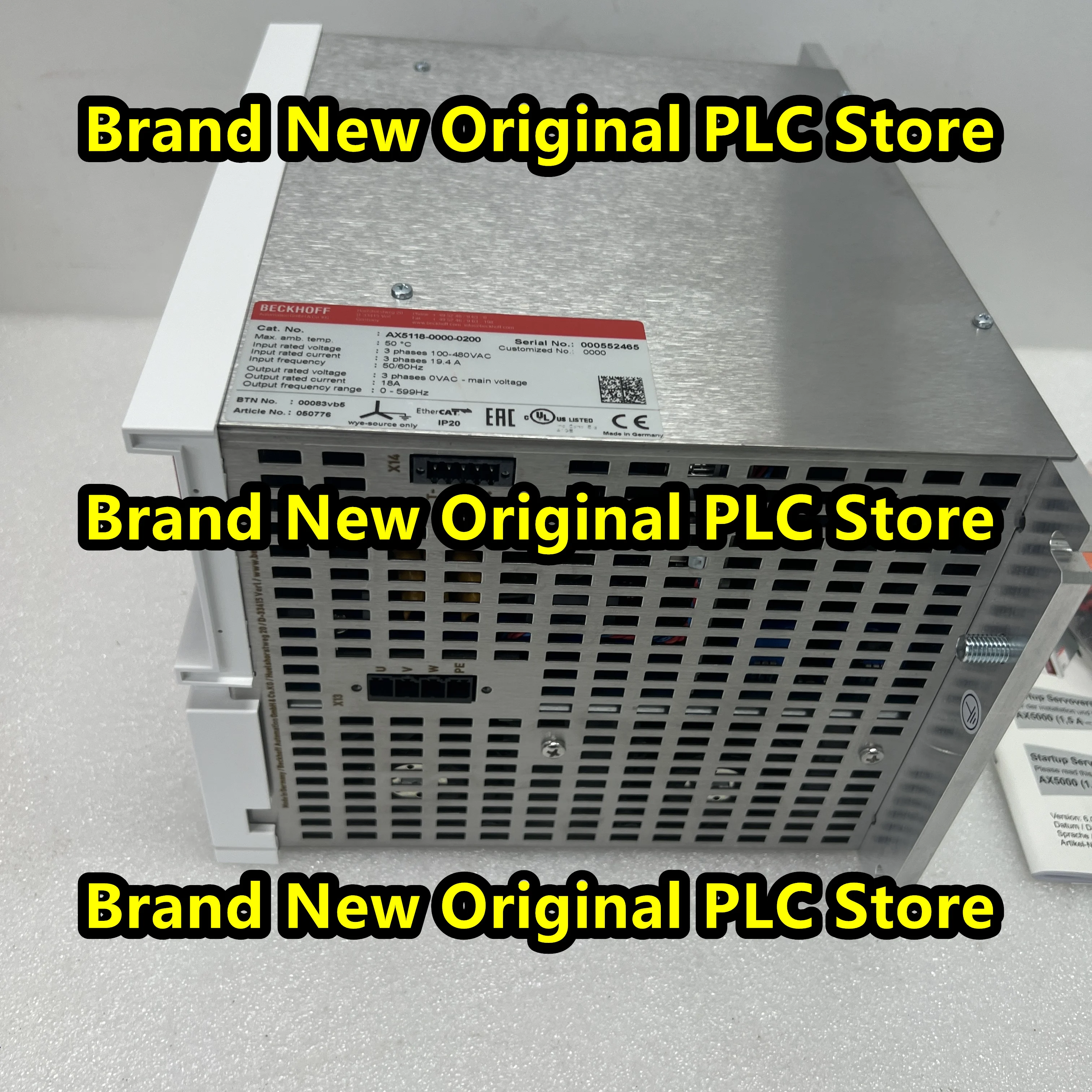 

AX5118-0000-0200 AX5118-0000-0202 Controller new original