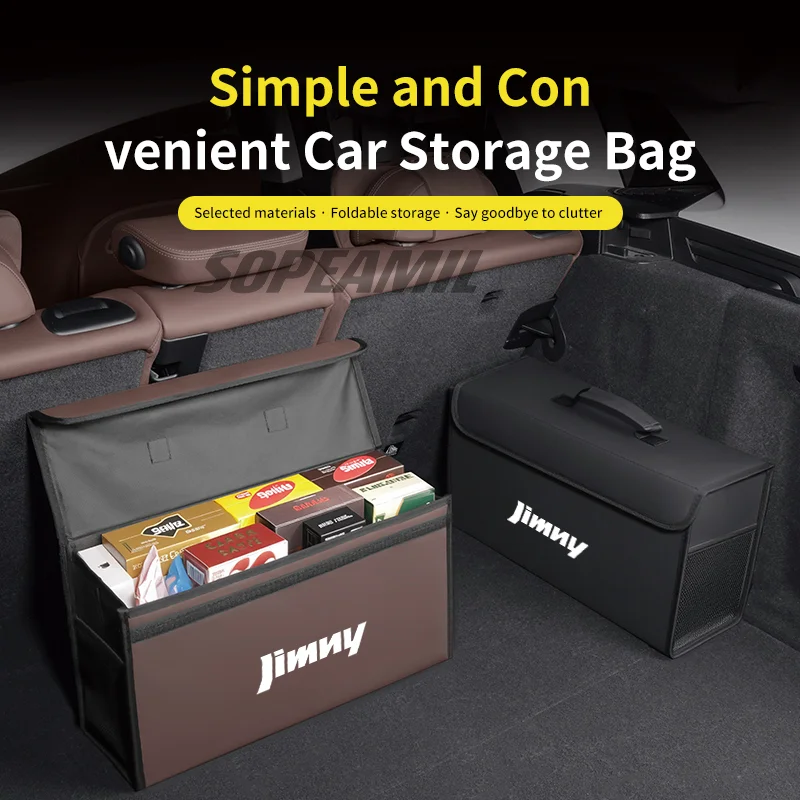 Car Trunk Organizing And Storage Box For Suzuki Jimny Swift Vitara Ignis SX4 S-Cross Brand-new Automotive interior Accessories