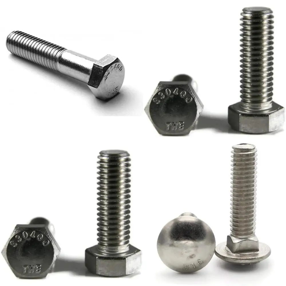 

Stainless Steel 18-8 Hex Cap Screws, Coarse Thread, 5/8-11 x 2-1/4, 25 Pieces, Partially Threaded, 1.5 Thread Length, American S