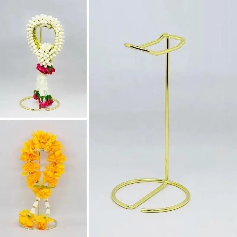 Hanging Base For The Wreath, Stainless Steel In Gold Color, Used To Support The Canopy, For Offering Worship