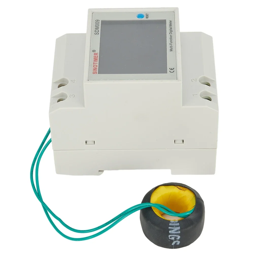

High Quality Electricity Meter Meter With Backlight Function Without Dead Angle 0-1PF 0-9999kWh 178° Viewing 40-300V