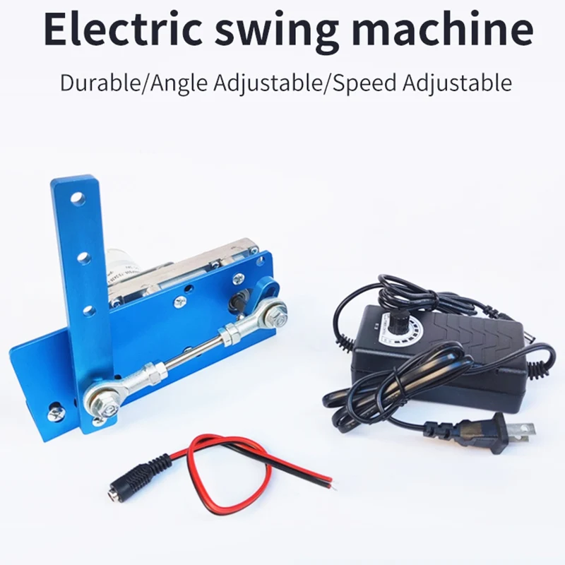 Imagem -05 - Máquina Wobbler do Motor de Engrenagem Automática Motor de Balanço Alternativo 20120 ° dc 12v 24v Ângulo de Balanço Ajustável