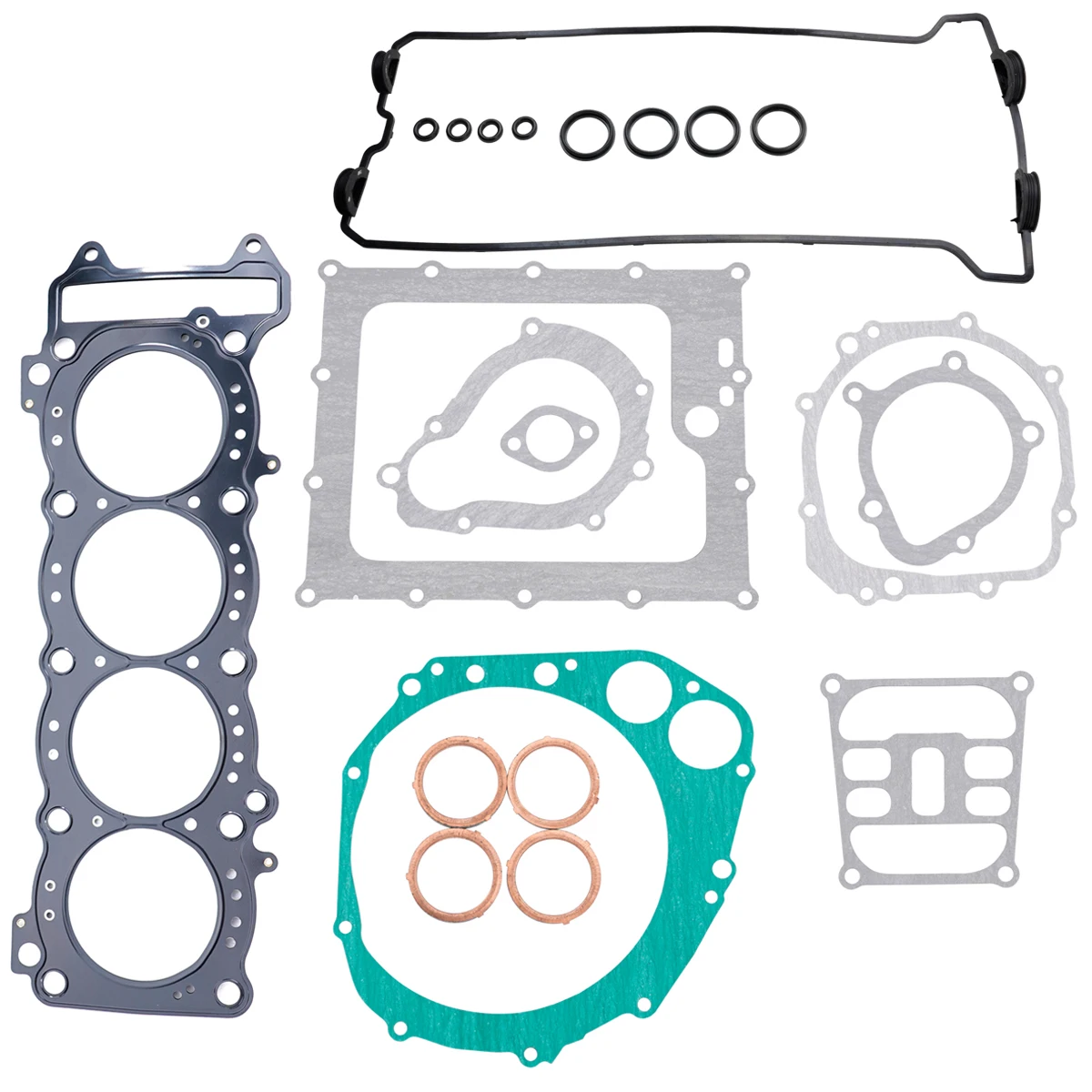 

Motorcycle Cylinder Crankcase Covers Gasket Kits Set For Suzuki GSX-R1000 GSXR1000 2001-2002 GSXR750 GSX-R750 00-03