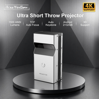 Touyinger UST01 Portable Multi-function 4K Support Ultra Short Throw 1080P Mini DLP Home Projector