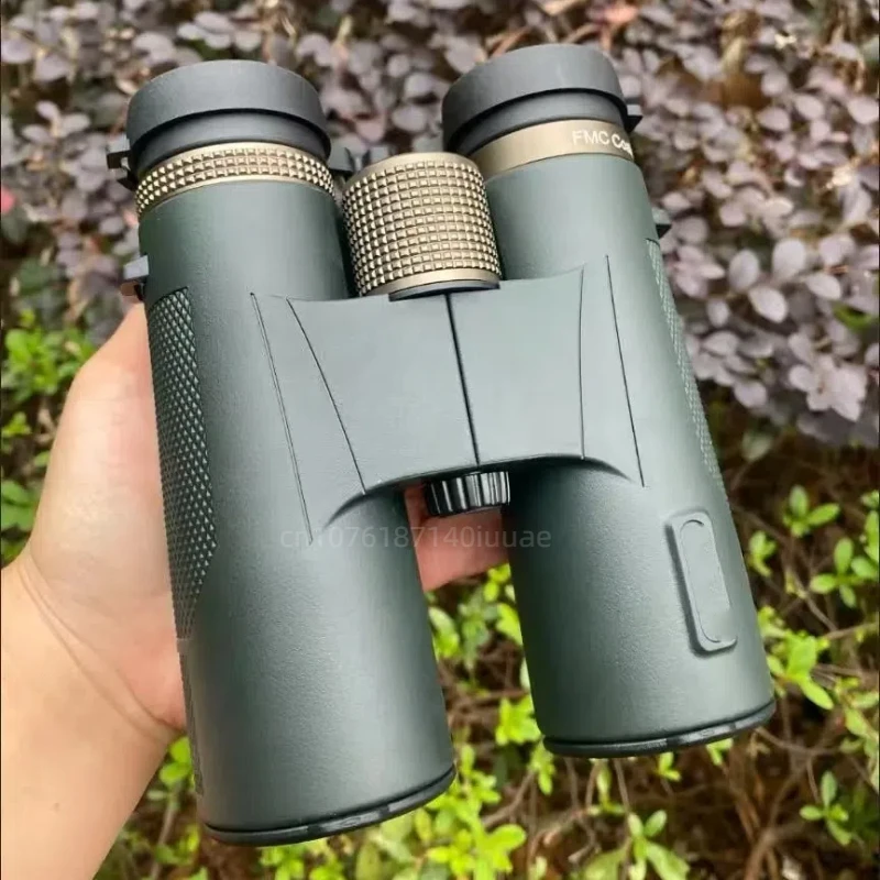 New ED Binoculars 10x42 High Magnification High-definition Nitrogen Filled Waterproof Travel Outdoor Viewing Hunting Telescope