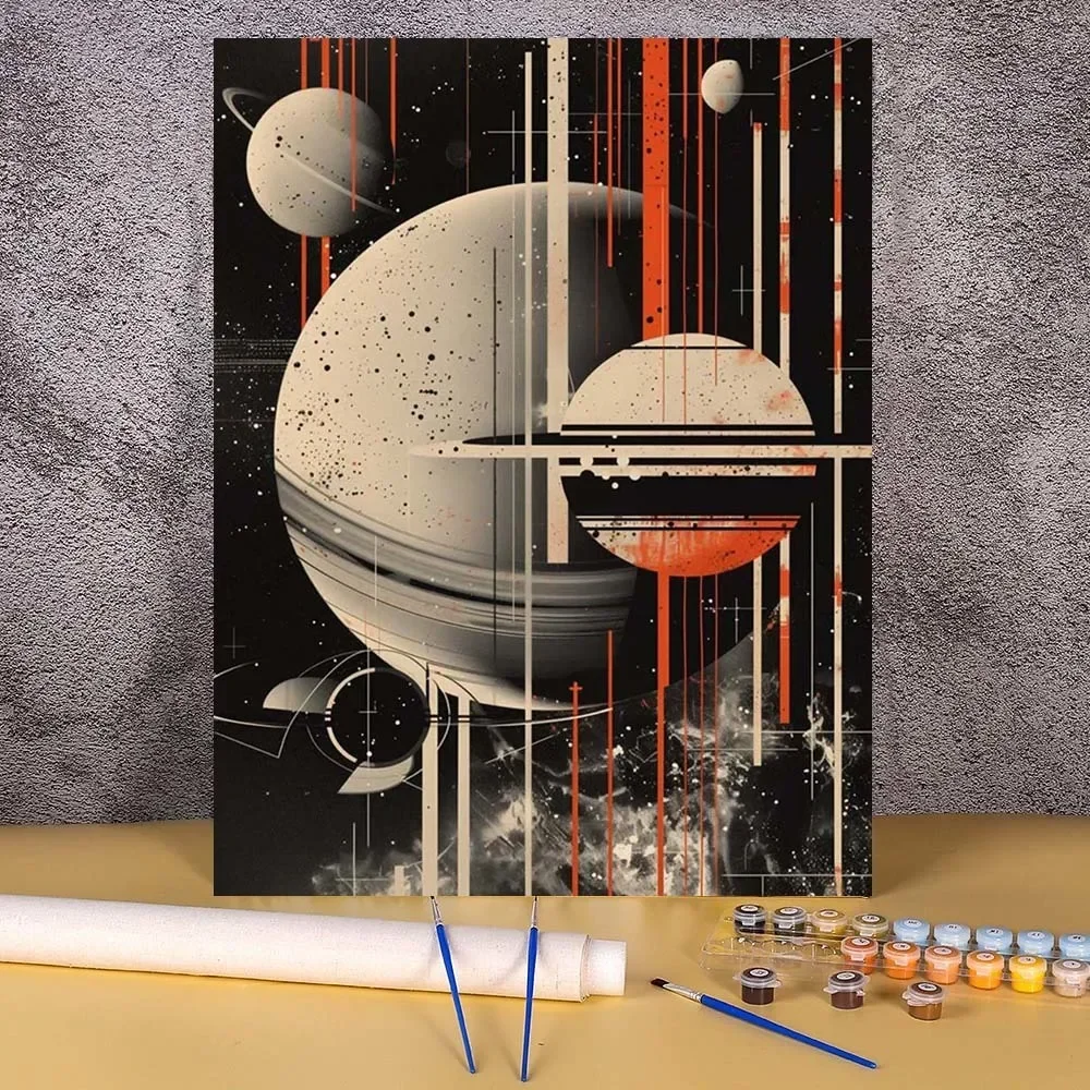 Abstract Planet Pai… - image