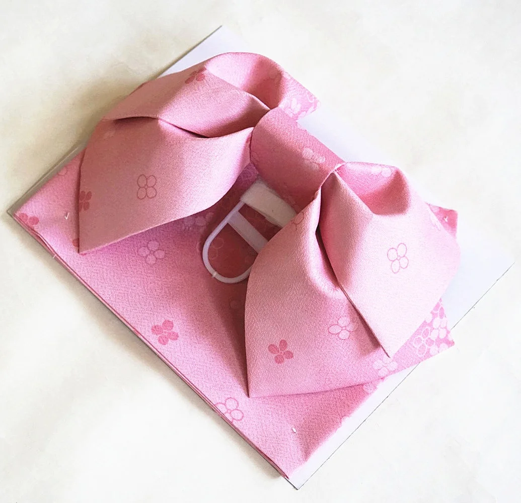 Traditional Japanese Kimono Belt Women's Style  Knot Fixed Shape Floral Patterned Kimono Waist Seal 2023 Spring Coll...