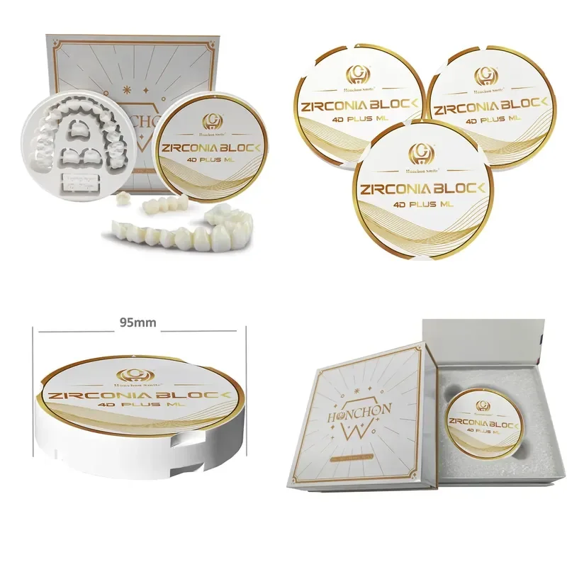 Factory Wholesale Laboratory Crown Anterior Teeth Sintered Disc Block Plus Multilayer
