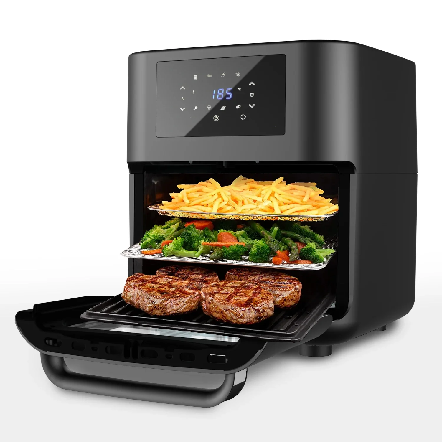 

New Hot Sales Fryer Without Oil Smart Digital Air Fryer Air Fryers 12L With Nonstick Material