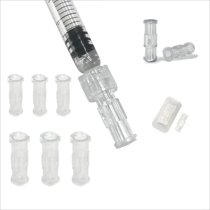 Hot Sale Luer Syringe Connector Universal Luer Connector Sterily Adapter Medical For Sterile Threaded Connector Without Leak