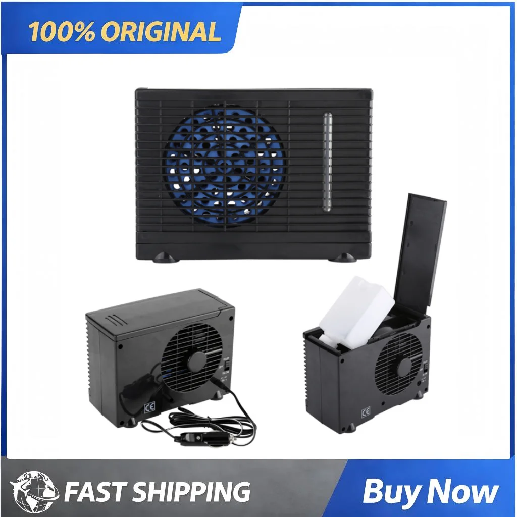 

Portable 12V Mini Air Cooler With Evaporative Cooling For Compact Vehicles For Cars/Trucks/Home Evaporative Water Cooling Fans
