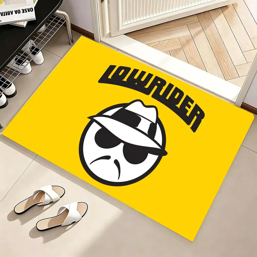 Floor Mat  Floor Mat Cozy Flannel Soft Thick Non-Slip Mat For Living Room Bedroom Kitchen Decor Rugs L-LowriderS