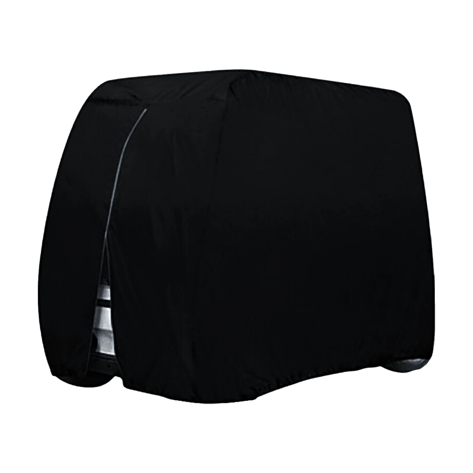 Black Oxford Fabric Golf Cart Cover Suitable For Various Environments Wear Resistant And Durable