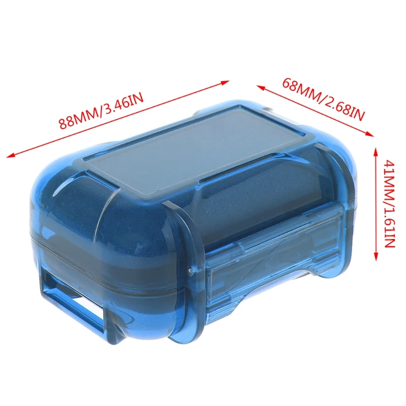 for KZ ABS Resin Hard Storage Box Protective for Case for Wireless Earphone In-Ear Eartip Durable Earphone Cases