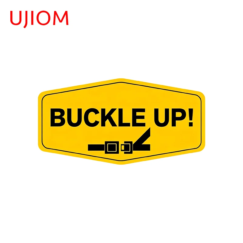 UJIOM Buckle Up Wall Sticker A - Baby Nursery Panelling recension och pris