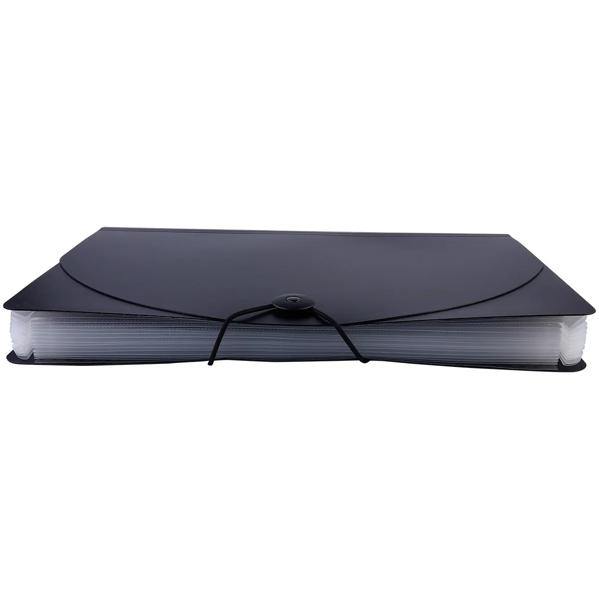 1pcs-exquisite-frosted-plastic-a4-document-holder-buckle-closure-high-capacity-file-folder-clamshell