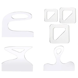 Triangle Cutting Board Charcuterie Board Handle Template Cut Acrylic Router Template Woodworking Router Template