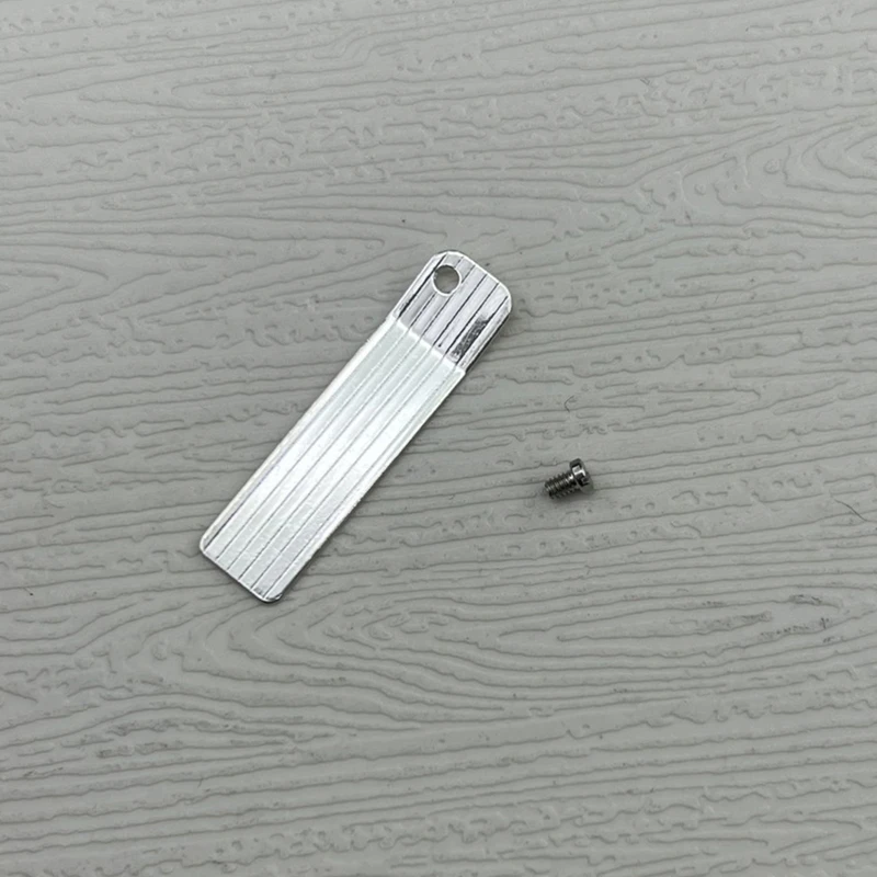 Adaptador de repuesto para encendedor Dupont L2, rueda de acero, tornillo inferior, placa de eco, cubierta deslizante, anillo de goma