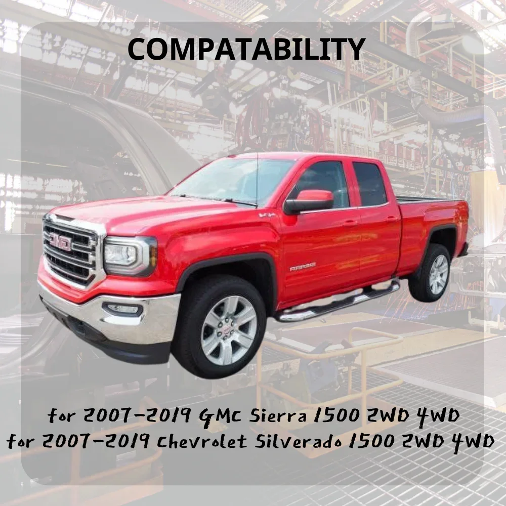 Phía Trước Và Phía Sau San Bằng Nâng Bộ Dụng Cụ Cho GMC Sierra 1500 2WD 4WD 2007-2019 Nâng Do Khoang Cach Bang Cuộn Dây Chống Rối mùa Xuân Chấn Động Mùa Xuân Nâng Cao