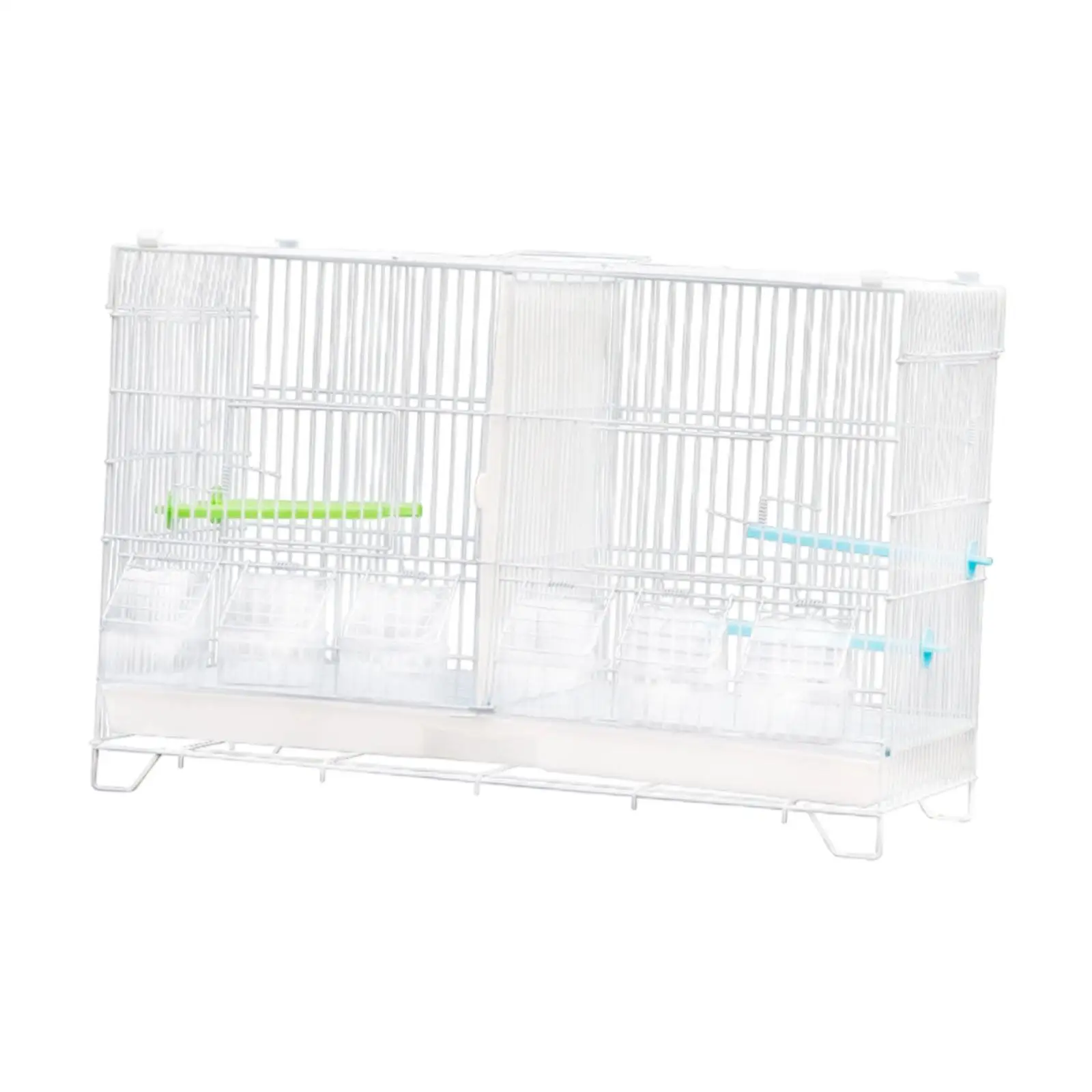 

Parrot Cage Premium Sturdy, Practical, Metal, Bird Cage Birdcage Parrot House for Conure, Finches, Canaries Cockatiel Budgies