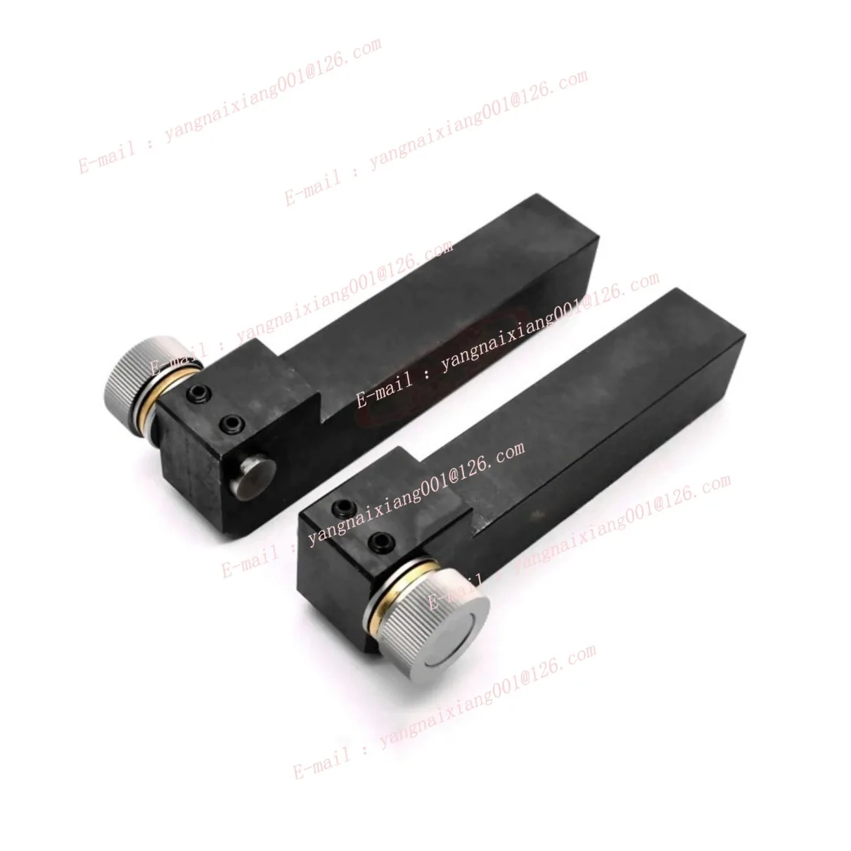 CNC Lathe Shoulder Root Straight Form Knurling Tool for Aluminum,P0.5-1.5mm,Single Wheel Knurling Tool Toolholder 20×20/25×20mm