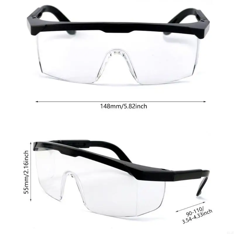 Glasshi Q1JC protezioni per occhi per protezioni oculari occhiali sicurezza PC As Facile da trasportare per i trattamenti