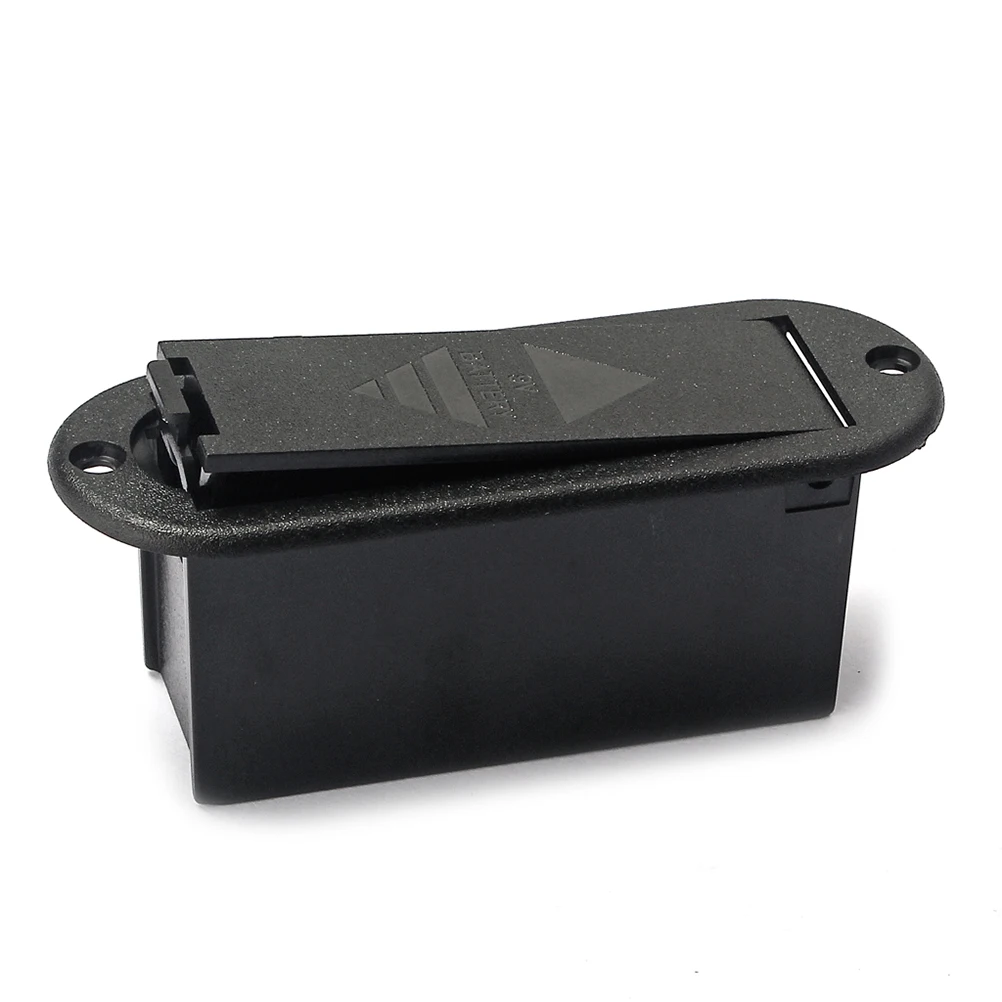

Case For Guitar Bass Active Pickup Durable Plastic Mounting Professional Use Black Color Suitable Electric Guitars Basses Guitar