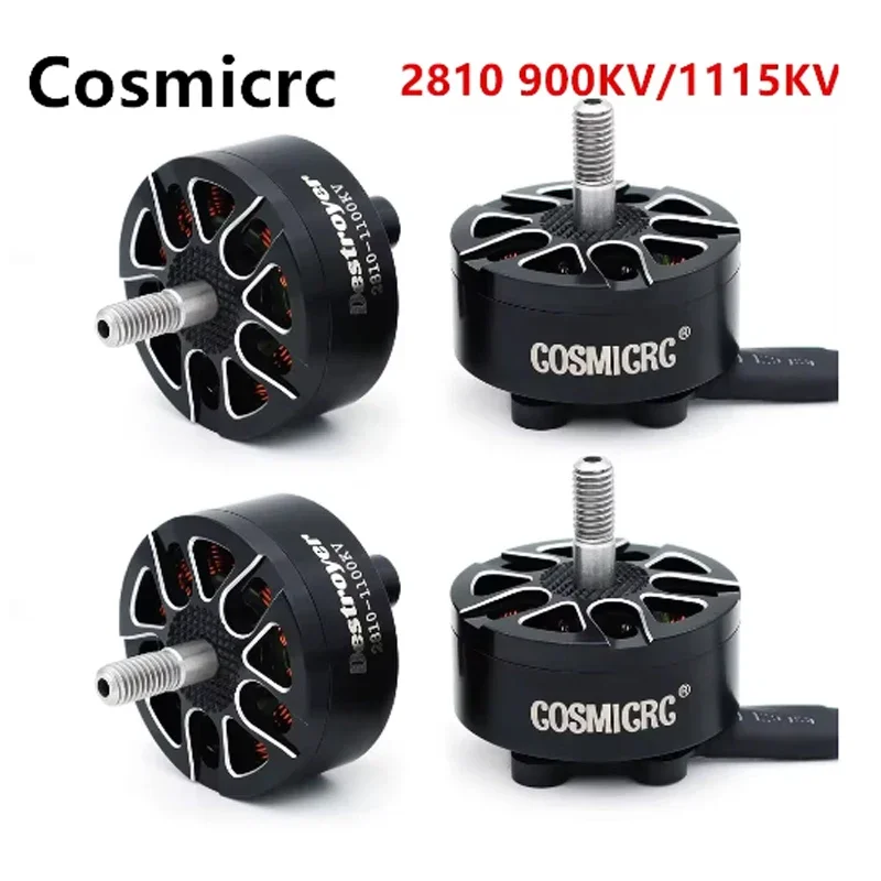 

Cosmicrc 2810 900KV/1100KV 4-6S Brushless Motor for RC FPV racing freestyle 7"8" fpv long range Drones motor Diy Parts