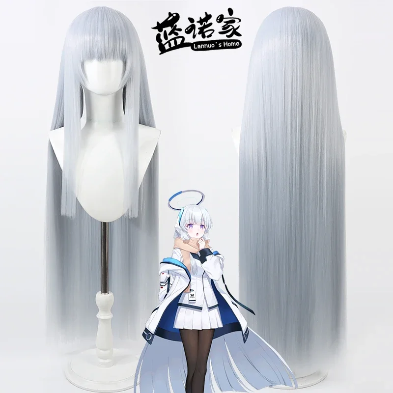 Game Blue Archive The Animation Ushio Noa Cosplay Wig Heat Resistant Synthetic Hair Halloween Party Role Play