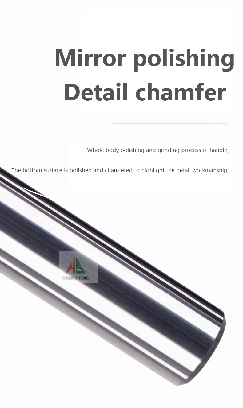 HRC65 Hartmetall-Schaftfräser mit 4 Schneiden 123456789 MM CNC Schneidwerkzeuge Legierung Hartmetall Fräsen Wolframstahl Bearbeitung Quadratischer Fräser – Detail 9